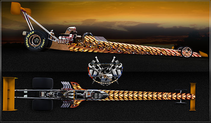 DANGEROUS TOYS DRAGSTER WRAP