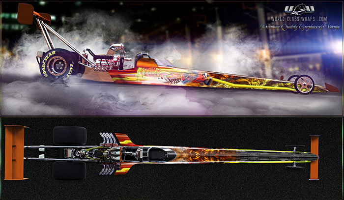 NEED FOR SPEED DRAGSTER WRAP
