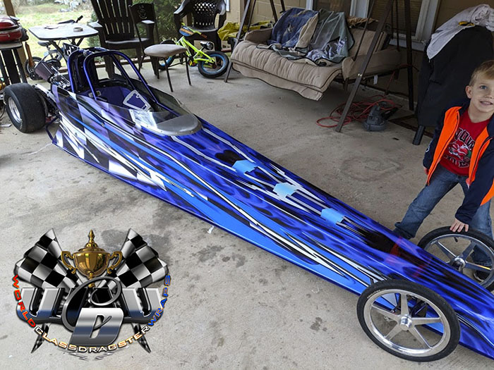 Majix v4 Jr. Dragster Wrap