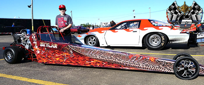 SHANE PADON DRAGSTER WRAP